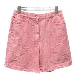 Gucci light pink cotton shorts